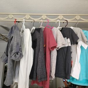 Assorted Bundle Of Boys Shirts & Tops Set Bundle